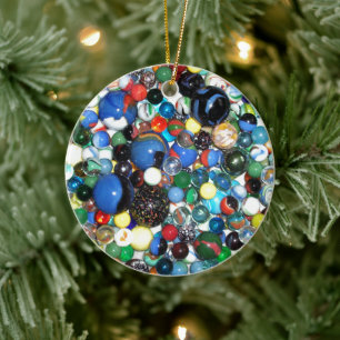 Lots of Marbles Ceramic Tree Decoration