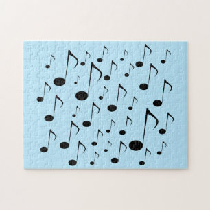 Lots of Musical Notes Jigsaw Puzzle