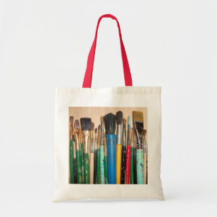 Lots of Paint Brushes Tote Bag
