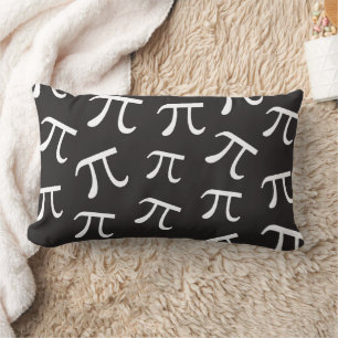 Lots of Pi Math Themed Pillow Pi Symbol Pattern