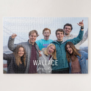 Lots of pieces Family Reunion custom Photo Jigsaw Puzzle