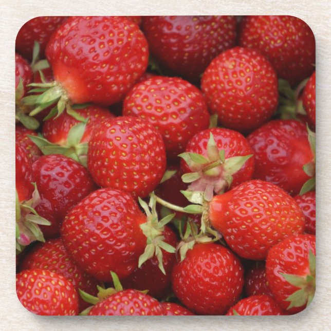 Lots of Strawberries Coaster (Front)