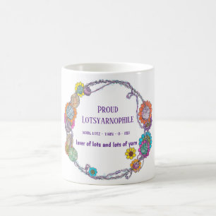 Lots of Yarn Lover Coffee Mug