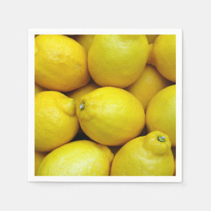 Lots of Yellow Lemons Napkin