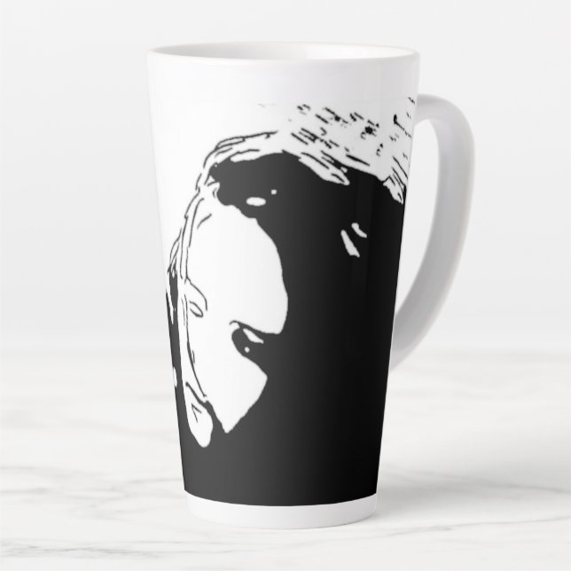 Lot's Wife Latte Mug (Right Angle)
