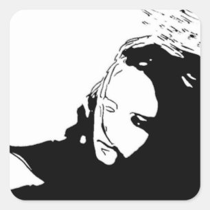 Lot's Wife Square Sticker