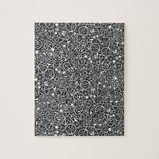 Lotsa Bikes - Cyclist's Tricky Jigsaw Puzzle