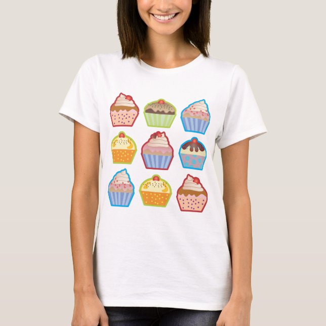 Lotsa Cupcakes T-Shirt (Front)