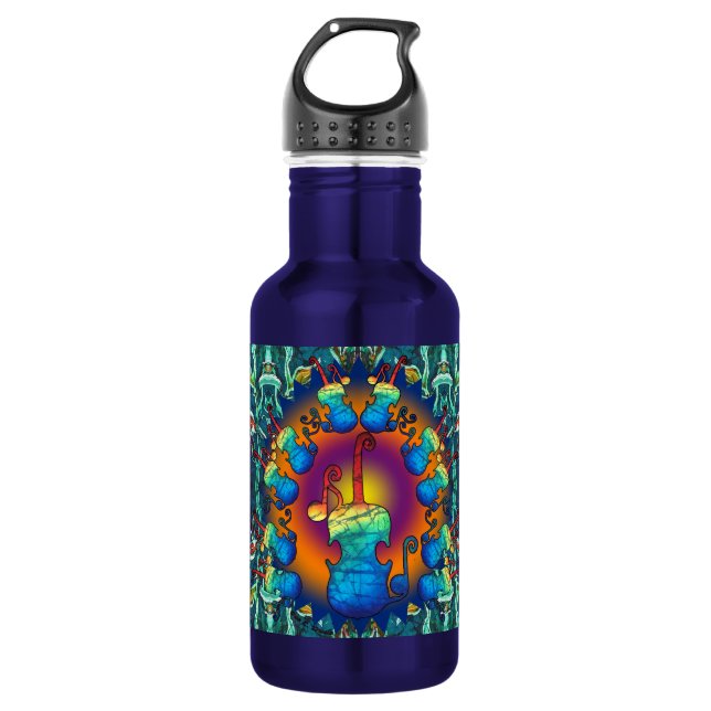 Lotsa Fiddles Customisable 532 Ml Water Bottle (Front)