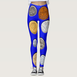 lotsa foreign coins leggings