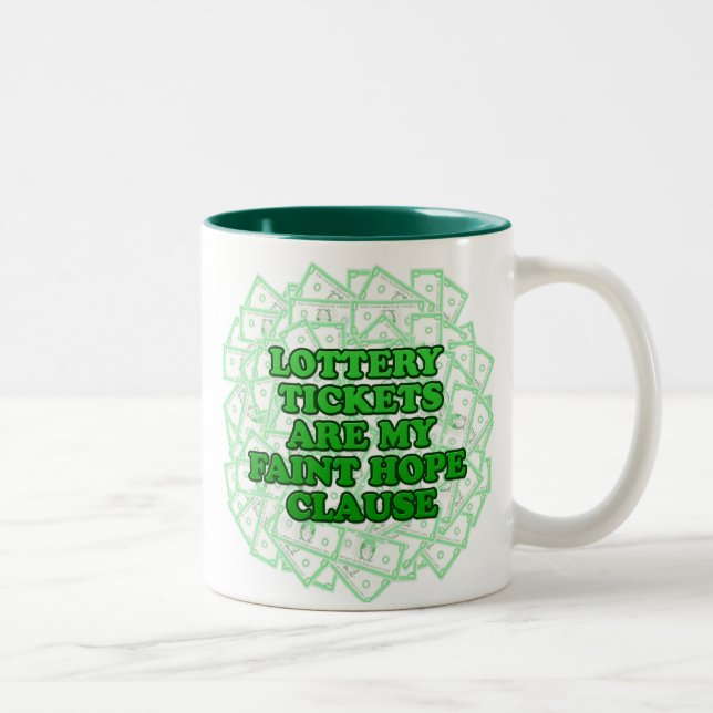 lottery coffee mug (Right)
