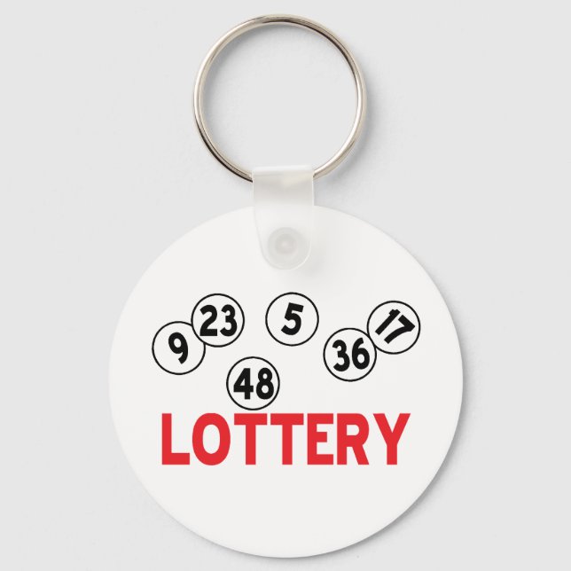 lottery designs key ring (Front)