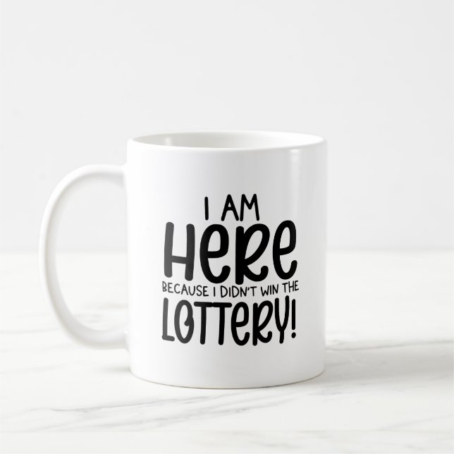  Lottery Dream Coffee Mug (Left)