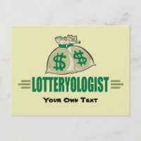 Lottery Player Winner Funny Lotteryologist