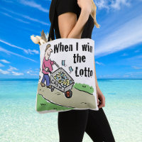 Lottery Winner Design Man with Barrow of Cash