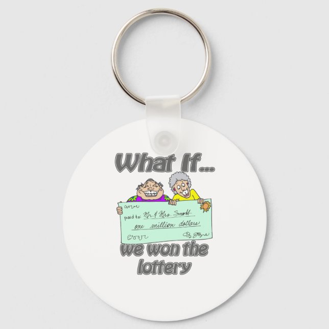 Lottery winners key ring (Front)
