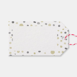 Lottie Confetti Watercolor Dots Gift Tag