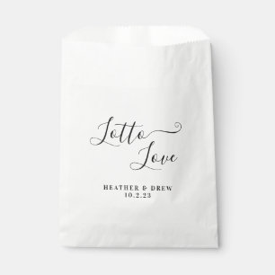Lotto Love Lottery Scratcher Wedding Favour Classi Bag