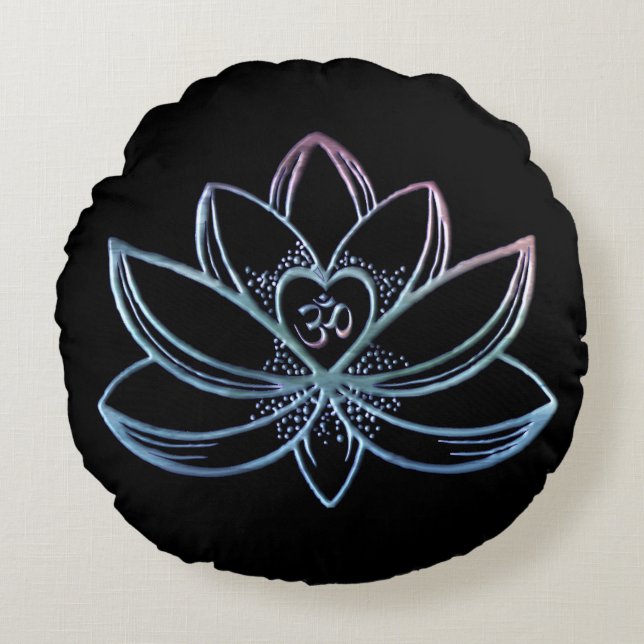 Lotus 1  round cushion (Front)