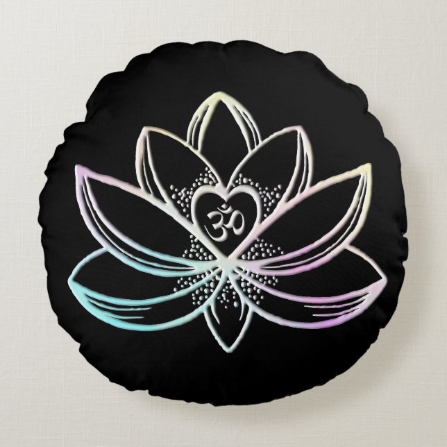 Lotus 2 round cushion (Front)