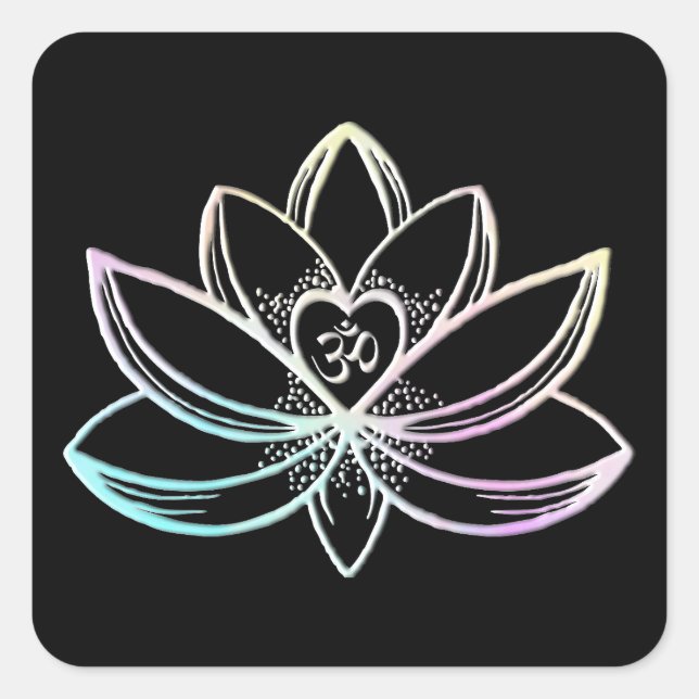 Lotus 2 square sticker (Front)