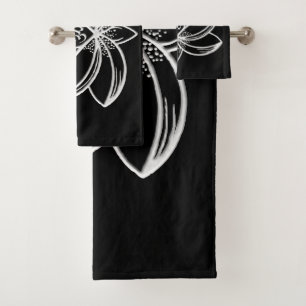 Lotus 3 bath towel set