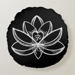 Lotus 3 round cushion