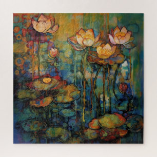 Lotus and Water Lillies Puzzle