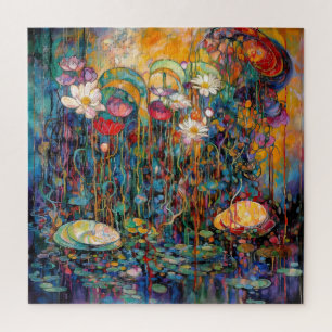 Lotus and Water Lillies Puzzle