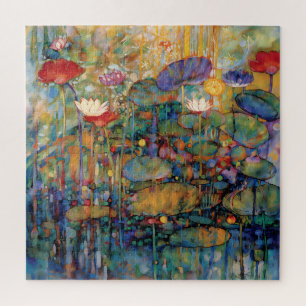 Lotus and Water Lillies Puzzle