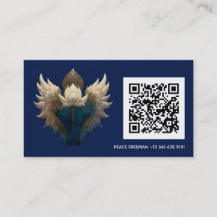 LOTUS ASCENDANT l WINGED LOTUS Business Card