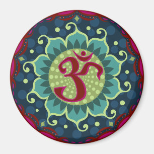 Lotus Aum - OM Magnet