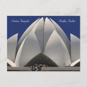 lotus birds postcard