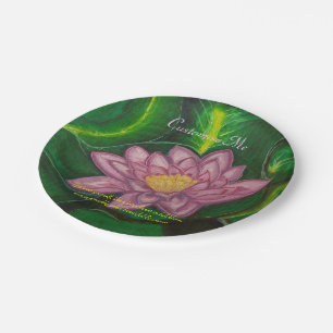 Lotus Blossom (Lily Pad) Paper Plate