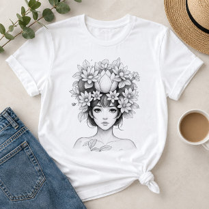 Lotus Blossom Maiden T-Shirt
