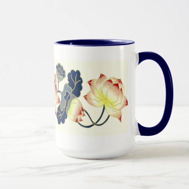 Lotus Blossom Mug (Right)