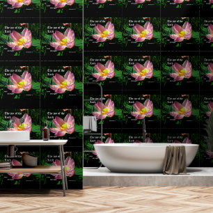 Lotus Blossom Nehemiah 8:10 Wallpaper
