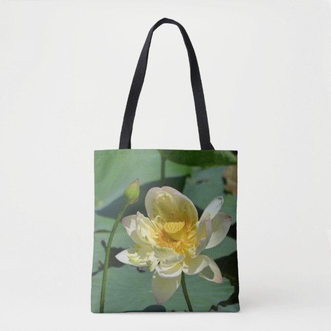 Lotus Blossom Tote Bag (Front)