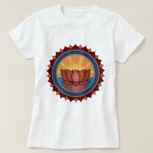 Lotus Blossom Yoga T-Shirt