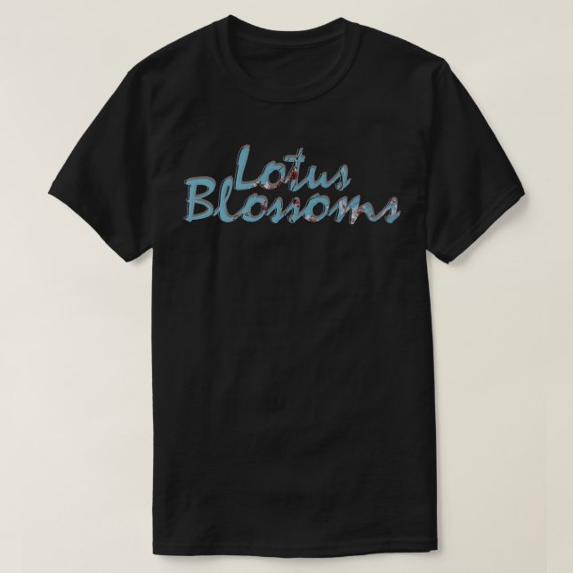 Lotus Blossoms T-Shirt (Design Front)