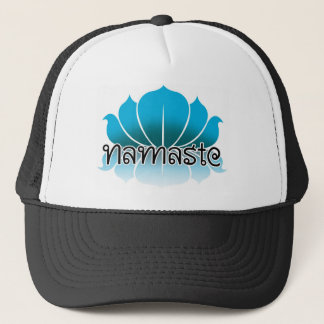 Lotus Blue Trucker Hat