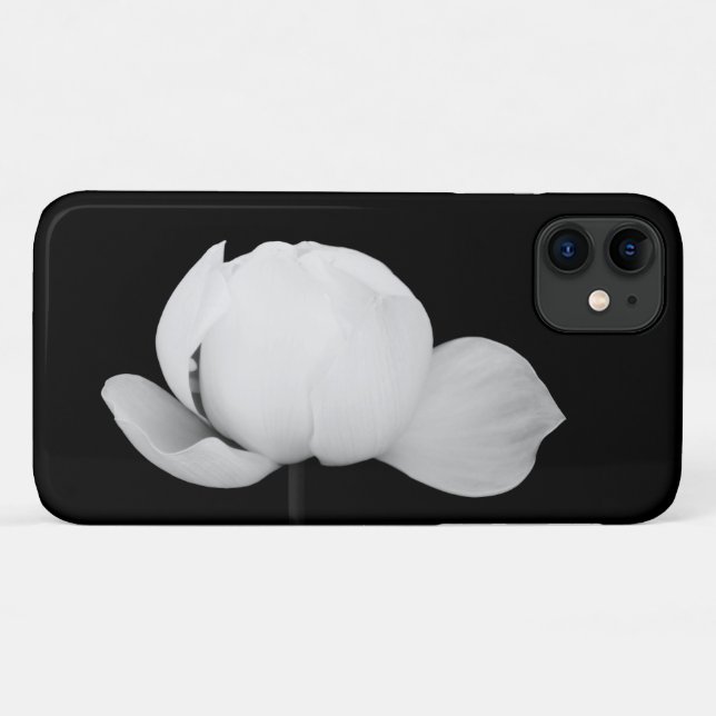 Lotus Bud Case-Mate iPhone Case (Back (Horizontal))