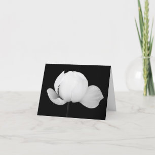 Lotus Bud  Thank You Card