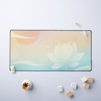 Lotus Calm Desk Mat