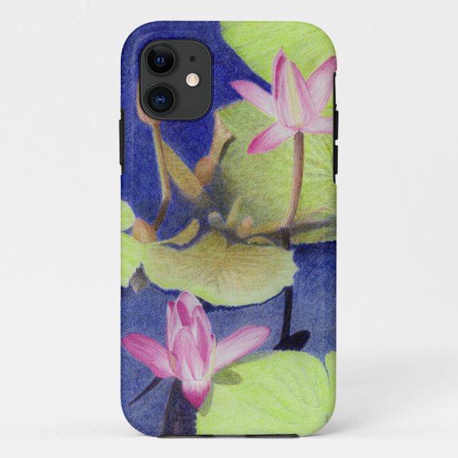 Lotus Case-Mate iPhone Case (Back)