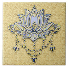 Lotus Ceramic Tile.