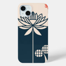  Lotus Design Mindfulness iPhone Case 