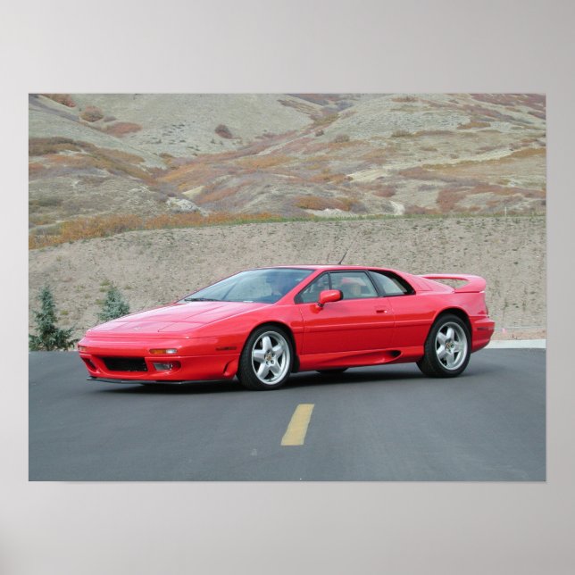 Lotus Esprit S4S Poster (Front)