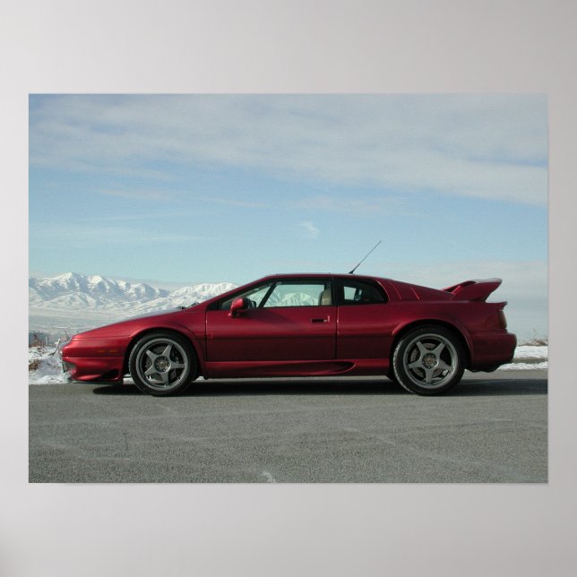 Lotus Esprit V8 Poster (Front)