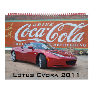 Lotus Evora 2011 Calendar